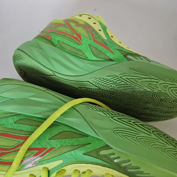 Puma x LaMelo Ball MB.02 "Nickelodeon Slime" sneakers Size 39eu 25 Cm - Picture 8 of 10